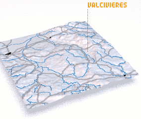 3d view of Valcivières