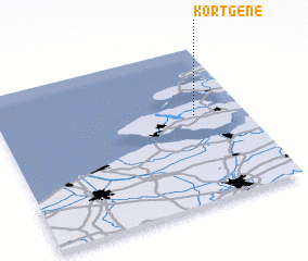 3d view of Kortgene