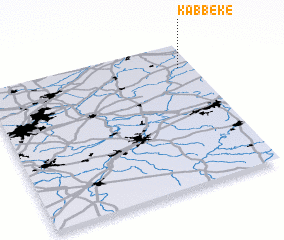 3d view of Kabbeke