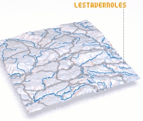 3d view of Les Tavernoles