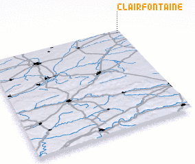 3d view of Clairfontaine