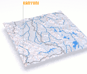 3d view of Kanyoni