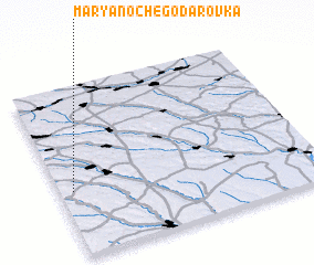 3d view of Marʼyano-Chegodarovka