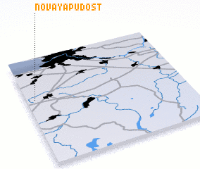 3d view of Novaya Pudost\