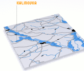 3d view of Kalinovka