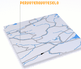 3d view of Pervoye Novoye Selo