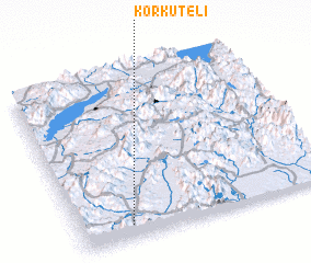 3d view of Korkuteli