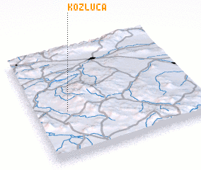 3d view of Kozluca