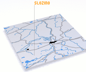 3d view of Slozino