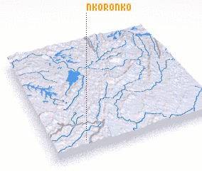 3d view of Nkoronko