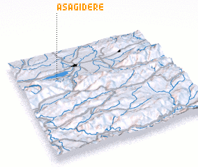 3d view of Aşağıdere