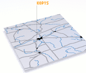 3d view of Kopysʼ