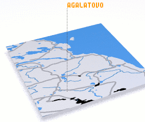 3d view of Agalatovo