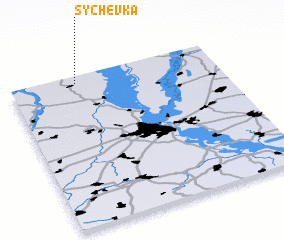 3d view of Sychëvka
