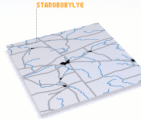 3d view of Starobobylʼye