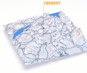 3d view of Yakaköy