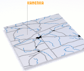 3d view of Kamenka