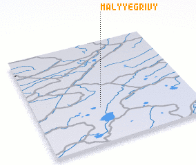3d view of Malyye Grivy