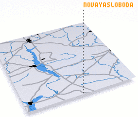 3d view of Novaya Sloboda