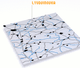 3d view of Lyudvinovka