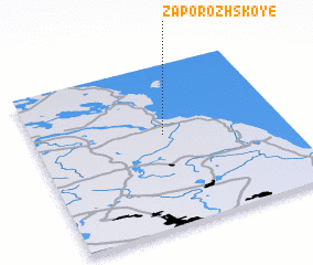 3d view of Zaporozhskoye