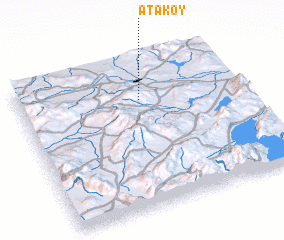 3d view of Ataköy