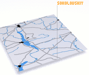 3d view of Sokolovskiy