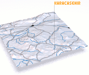 3d view of Karacaşehir