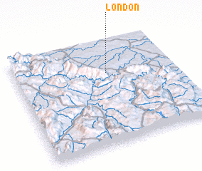 3d view of London