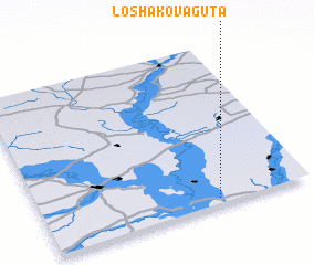 3d view of Loshakova Guta