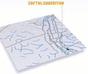 3d view of Şafţ al Gharbīyah