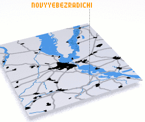 3d view of Novyye Bezradichi