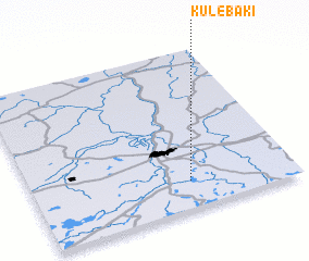 3d view of Kulebaki