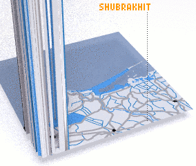 3d view of Shubrā Khīt