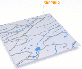 3d view of Snezhka