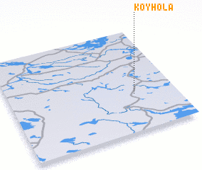 3d view of Köyhölä