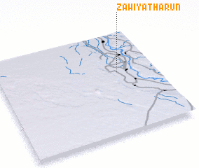 3d view of Zāwiyat Hārūn