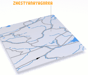 3d view of Zhestyanaya Gorka