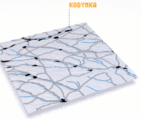 3d view of Kodymka