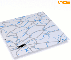 3d view of Lyëzna