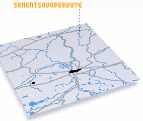 3d view of Sementsovo Pervoye