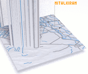 3d view of Mīt al Kirām