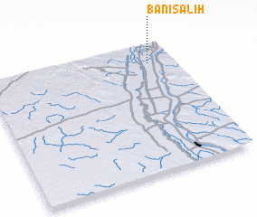 3d view of Banī Şāliḩ