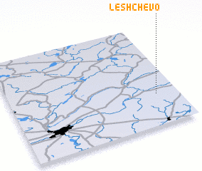 3d view of Leshchëvo
