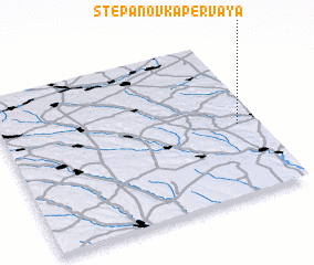 3d view of Stepanovka Pervaya