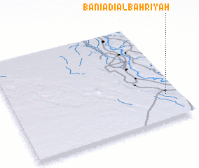 3d view of Banī ‘Adī al Baḩrīyah