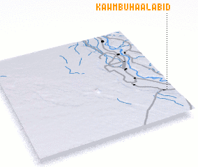 3d view of Kawm Būhā al ‘Abīd