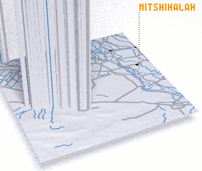 3d view of Mīt Shihālah