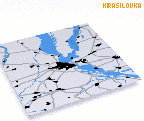 3d view of Krasilovka