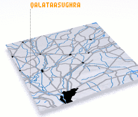 3d view of Qalatá aş -ughrá